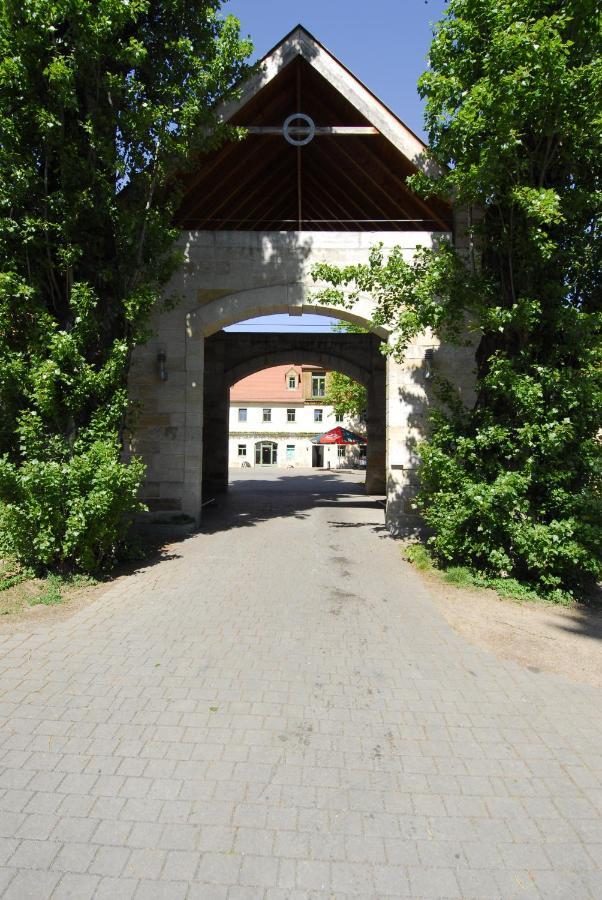 Hotel Gutshof Hauber Dresda Esterno foto