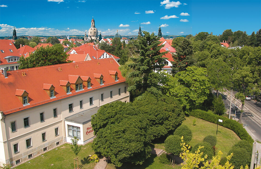 Hotel Gutshof Hauber Dresda Esterno foto